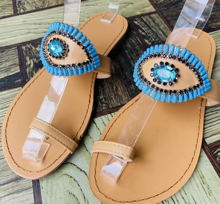 My Open Toe Flat Beach Sandals (Women's)